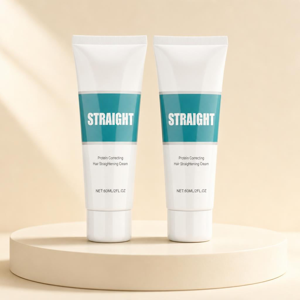 Sleeka protein straightening cream 2-pack included in The Full Routine bundle