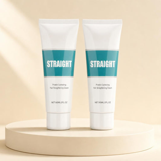 Sleeka protein straightening cream 2-pack included in The Full Routine bundle